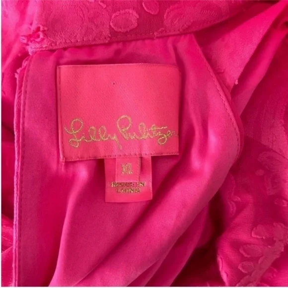 Lilly Pulitzer Kristine Halter Mini Dress Pink - Picture 11 of 11